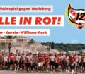 Alle in Rot - Wann? 26.08.23 um 12 Uhr - Wo? Carola-Williams-Park (ggü. Aachener Weiher)